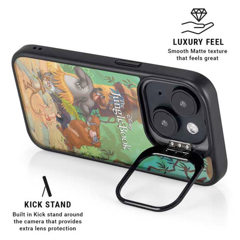 Disney Jungle Book Dancing Cast iPhone 15 Kickstand Case
